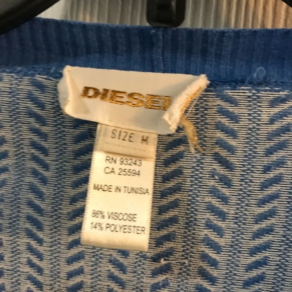 Diesel denim division cardigan - Picture 6 of 7